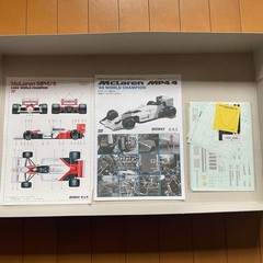 Platz BEEMAX McLAREN MP4/4 88 World Champion Formula Series 1/12 Model kit 2025