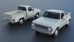 1/25 3d printed 1972 Dodge D100 Step side pickup by Andrey Bezrodny