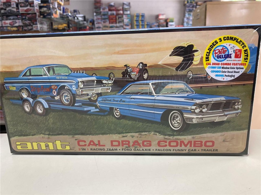 AMT 1223 Cal Drag Combo model kit