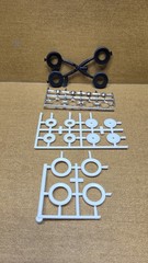 1940 FORD Standard Coupe WW TIRES, RIMS & HUB CAPS 1/25 Monogram Model PARTS