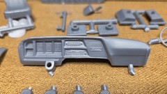 1977 FORD ECONOLINE VAN COMPLETE INTERIOR 1:25 Scale AMT NEW Model KIT PARTS
