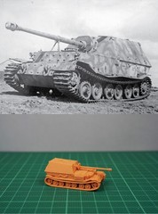 1/144 WWII German Ferdinand Tank Destroyer (fine detail) Resin kit (#GER559)