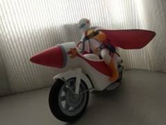 Gekko Kamen, Moonlight Mask, Capitán Centella and Bike 1/6 Scale 13 Inches