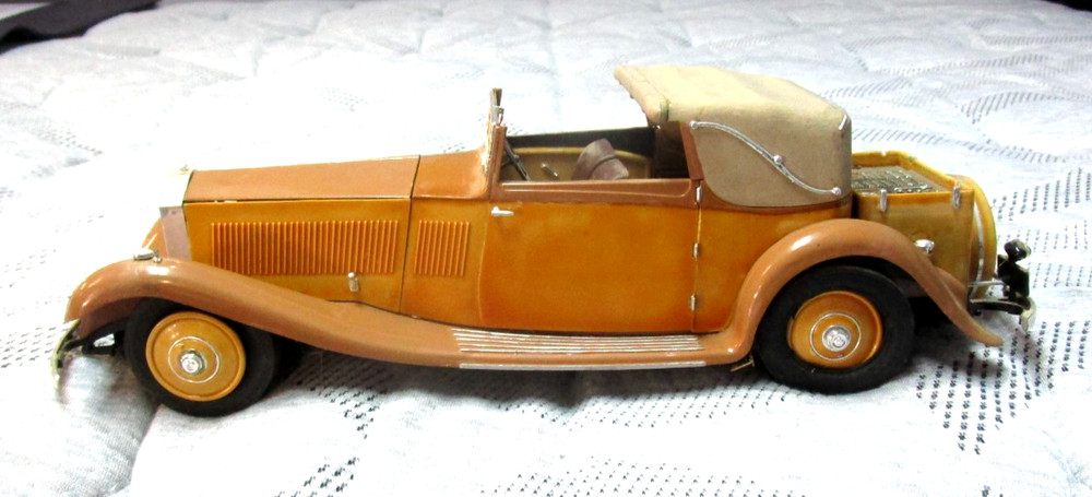 Vintage Rolls-Royce Phantom Model Car – Partially Built – Parts or Restoration