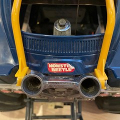 Tamiya Monster Beetle 1/14 RC Car Radio Control Buggy Blue Orange