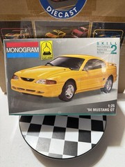 FORD Mustang GT 1994 MONOGRAM 1/25 Scale Plastic Model Kit SEALED NEW IN BOX