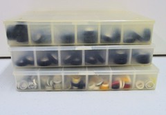 LOT of 1:25 1:24 MODEL WHEELS, TIRES, RIMS, etc. plus BONUS of 7 PARTS BOXES
