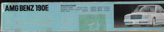 Fujimi Mercedes Benz AMG 190E 2.0 1/24 10-22, Motor Option, PARTS KIT, NO MOTOR