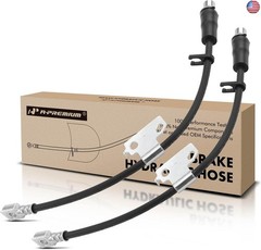 A-Premium Front Driver and Passenger Brake Hydraulic Hose Compatible with Ford