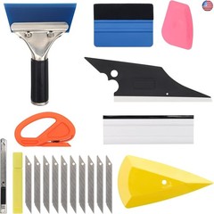 9PCS Car Window Tinting Tool Kit, Zhichengbosi Window Glass Protective Film