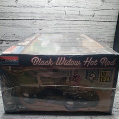 Black Widow Hot Rod Monogram 1:24 NEW FACTORY SEALED **US Seller** NOS