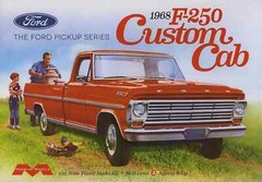 Moebius 1:25 Scale 1968 Ford F-250 Custom Cab Plastic Model Kit #2564~NEW in BOX