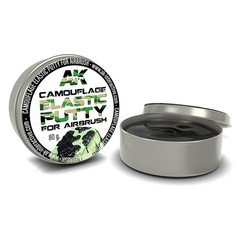 Model Kit Toy Vehicle Assembly With Camouflage Elastic Putty For Airbrushing