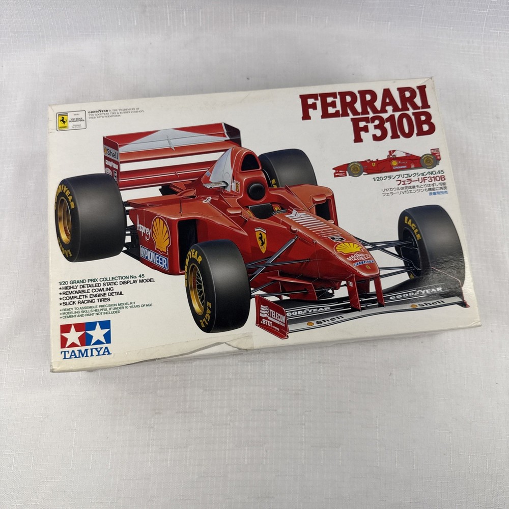 Tamiya 1:20 Ferrari F310B Model Kit Made in Japan
