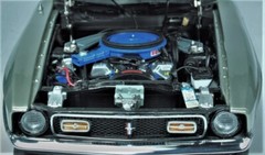 Mustang Ford 1 RAM AIR Hot Rod Race Car GT12Built Metal Model 24 1967T18A1972 40