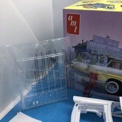 FOB 57 Ford Fairlane 500 Hard Top BODY Slot Car? 1:25 AMT Search LBR Model Parts