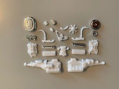 Revell 1/24 Dom’s ’71 plymouth GTX 440 Engine And Parts/Junkyard/Diorama