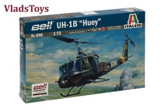 Italeri Plastic Model kit 1/72 Scale Bell UH – 1B HUEY Vietnam #040