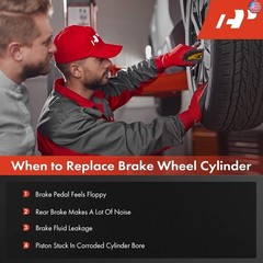 A-Premium Rear Drum Brake Wheel Cylinder Compatible with Select Chevrolet,