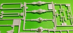 USA 1 1990 Chevy Pickup Monster Truck 1/25 Axles Rear End Transfer Case 4X4 AMT
