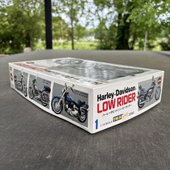 NEW OPEN BOX 1991 IMAI 1/12 Scale Model Kit FXS Harley Davidson Lowrider Japan