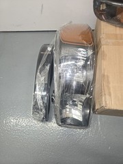 Headlight Assembly Compatible with 1999-2006 GMC Sierra 1500 Black/Clear/Clear