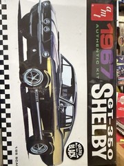 AMT 834 1/25 ’67 Shelby GT350, Black Model Kit – NEW