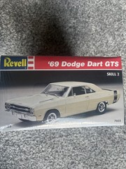 New Revell 1:25 Scale Model Kit ‘69 Dodge Dart GTS Skill 2 1969 Mopar Sealed NIB