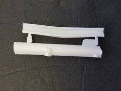 1950 Ford Convertible CUSTOM REAR ROLL PAN from AMT 1:25 Model Kit 50