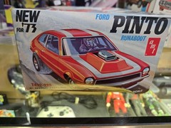 ORIGINAL VINTAGE AMT NEW FORD 1973 PINTO DRAG KIT
