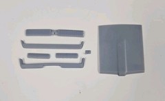 ABS-LIKE RESIN 3D PRINTED 1/25 1967 MERCURY COUGAR BODY AND RELATED PARTS
