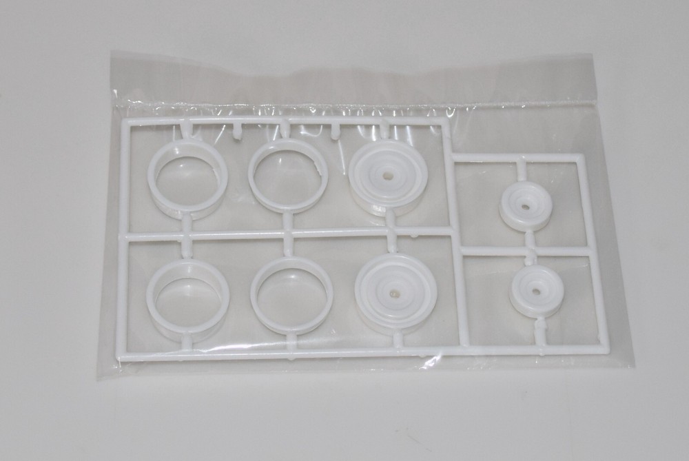 AMT DODGE L-700 & RACE CAR TRAILER 1368/06 ⭐PARTS⭐ L-700 INNER WHEELS 1:25