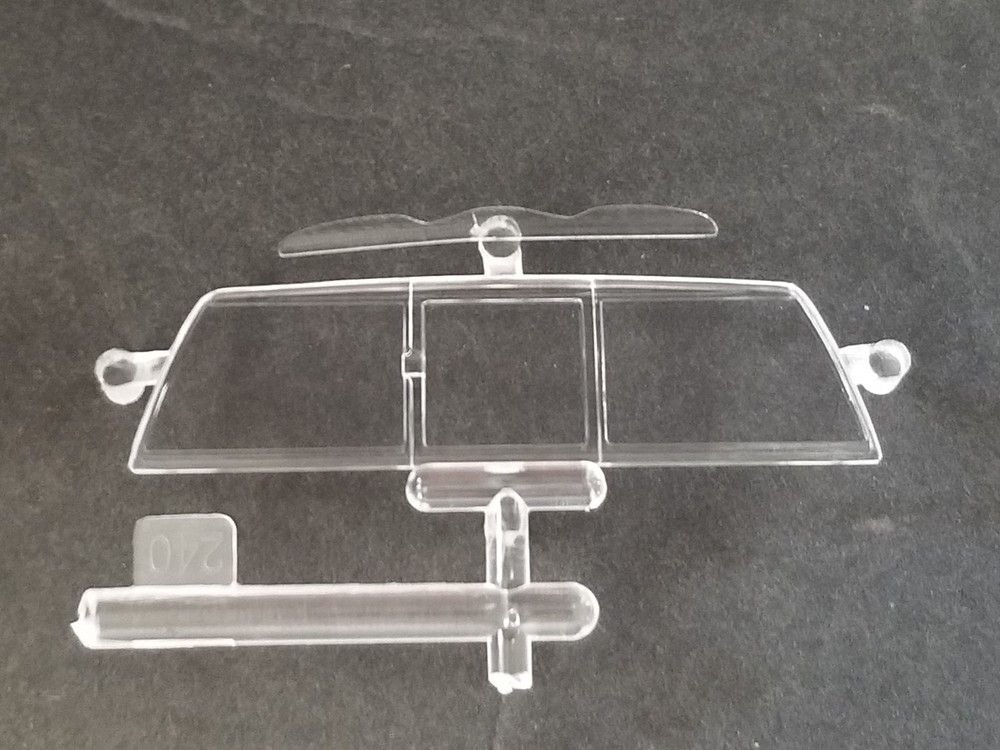1991 Chevy S-10 Lowrider SLIDER REAR WINDOW from Revell 1:25 Model 91 Chevrolet