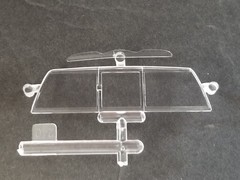 1991 Chevy S-10 Lowrider SLIDER REAR WINDOW from Revell 1:25 Model 91 Chevrolet