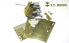 ET Model E35026 1/35 3.7cm Flak 43 Anti-Aircraft Gun Detail for Trumpeter 02311