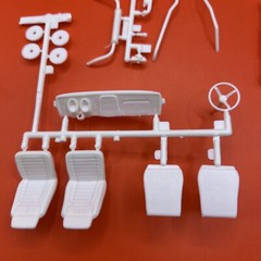 1968 Camaro Z/28 AMT Seats Dash Exhaust Valance Spoiler Model Parts 1:25 New 10