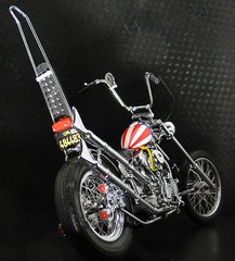 Easy Rider Harley Davidson Built Motorcycle Chopper Captain America Model