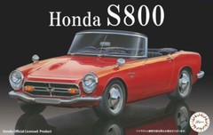 Fujimi ID-104 1/24 Scale Model Sports Car Kit Honda S800 Roadster/Coupe