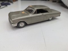 1964 Silver Ford Fairlane 500 Sports Coupe Dealer Promo Model Car