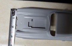 1/24 scale resin 3d printed Blown 1962 Chevy Corvette drag body model slot car