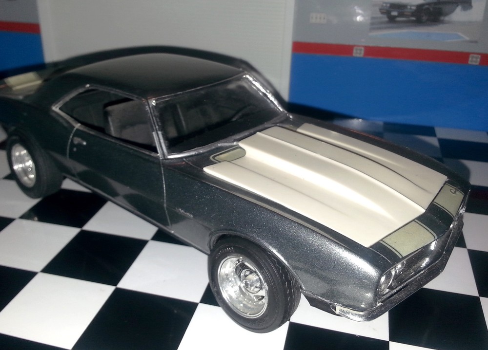 LEX’S SCALE MODELING Resin Cowl Hood for ’67 & ’68 Camaro Z/28 AMT NEW!