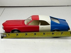 Jo-Han 1969 AMC Javelin SST Promo Car with Original Box, Red to Blue