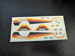 MPC HEMI Cuda Street Machine Plymouth Barracuda 1:25 Model Kit 1-0807 OPEN BOX