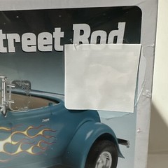 New Momogram Blue ’32 Ford Street Rod, 1:24 Scale, Classic Cruiser, Model Kit