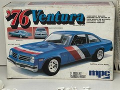 MPC #7603, 1976 Pontiac Ventura Model Kit with Box