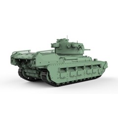 SSMODEL 570 V1.9 1/72 Military Model Kit Matilda Hedgehog Infantry Tank GAMES