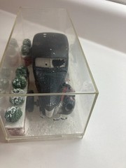 Built Car Model Ford custom display in plastic case