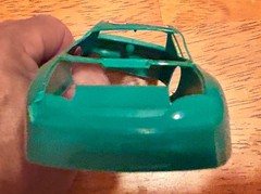 1996 Revell Snaptite Model Kit 18 Interstate Batteries Monte Carlo PARTS ONLY!