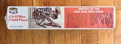 LIFE -LIKE HOBBY KITS #09694 CIVIL WAR FIELD PIECE Plastic Model Kit (sealed)