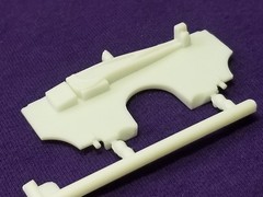 2021 Dodge Charger Hellcat FIREWALL from 1:25 AMT Model Kit